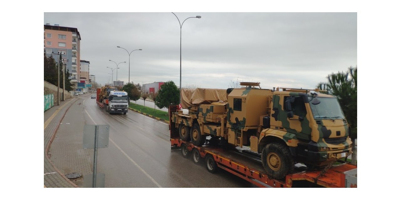 Gaziantep’ten İdlib’e zırhlı araç sevkıyatı