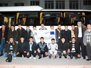 Konyalı öğrenciler Belçika'dan geldi