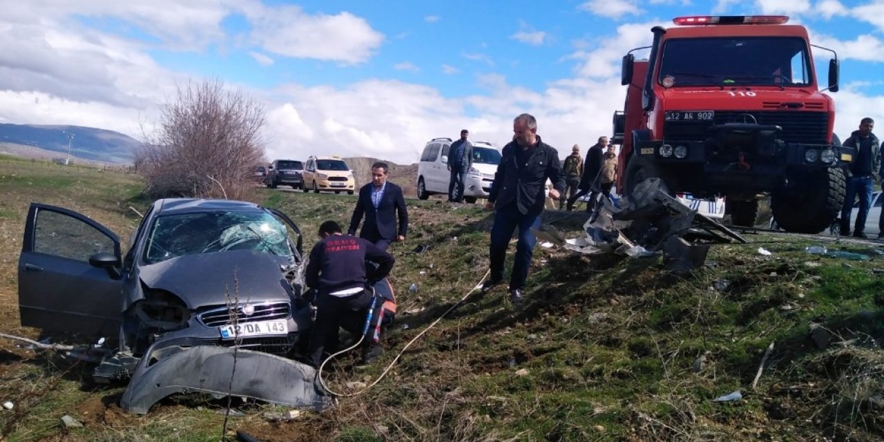 Bingöl’de trafik kazası: 6 yaralı
