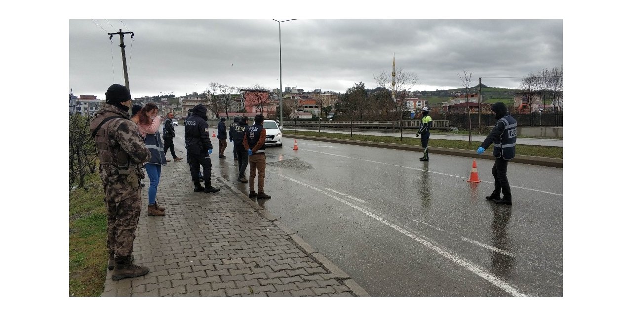 Samsun’da asayiş uygulaması