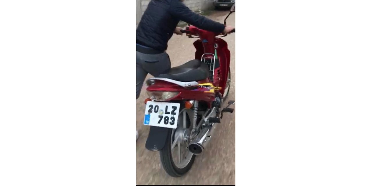 Çalınan motosiklet için sosyal medyadan yardım istedi