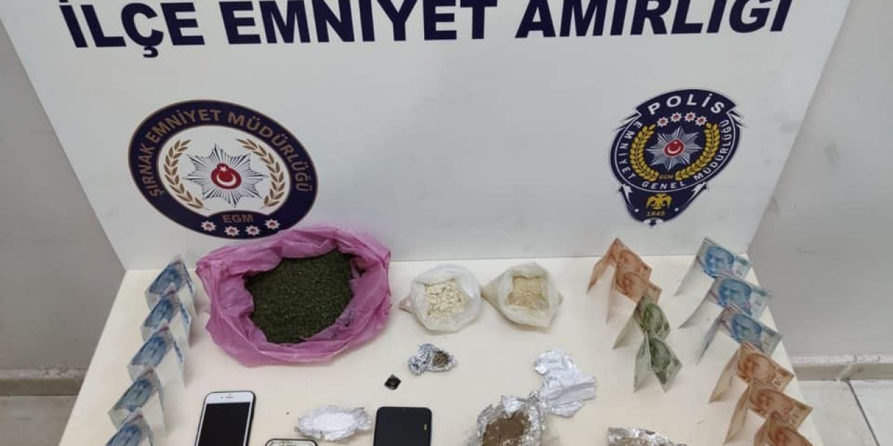 Şırnak’ta 2 uyuşturucu taciri tutuklandı