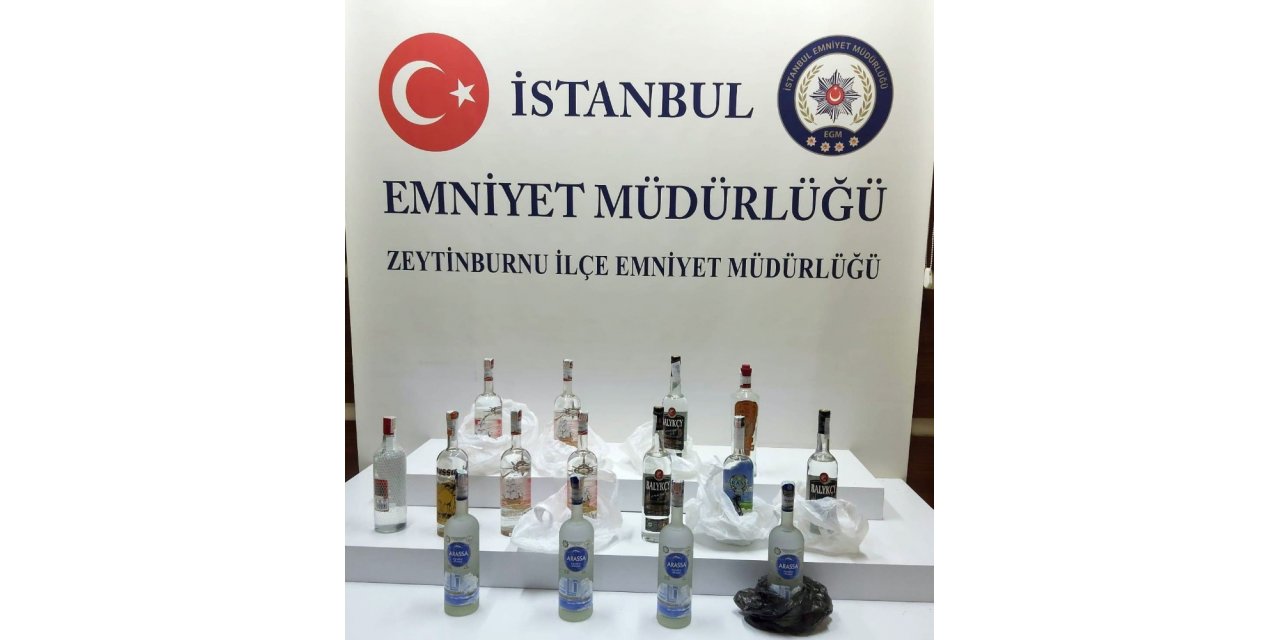 Polis, sahte alkol satılan yerleri çöpçü kılığına girerek izledi