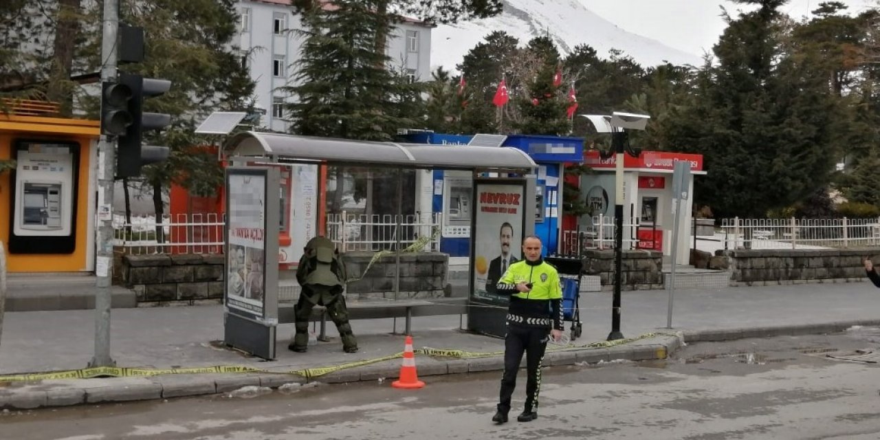 Tatvan’da şüpheli paket paniği
