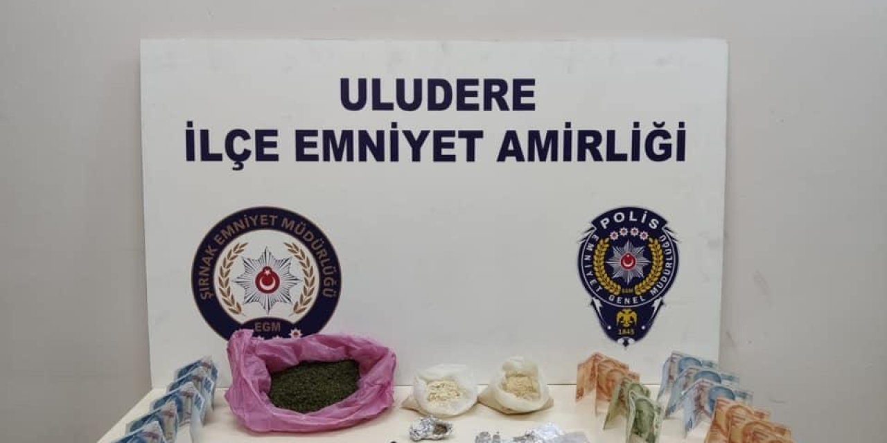 Şırnak'ta uyuşturucu operasyonunda yakalanan 2 şüpheli tutuklandı