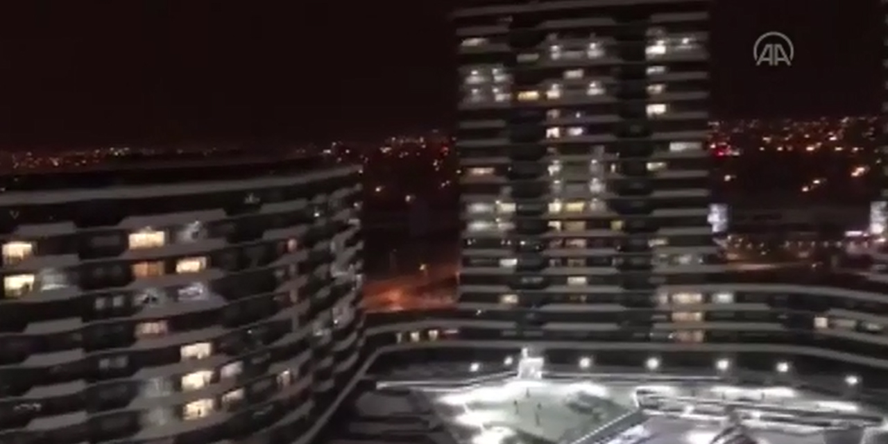 Konya'da sağlık çalışanlarına alkışlı destek