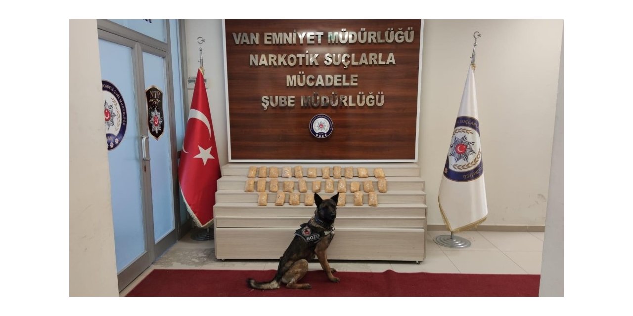 Van’da 7 kilo 780 gram metamfetamin ele geçirildi