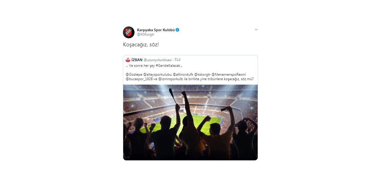 İzmir kulüpleri tek yürek: "Her şey geride kalacak"