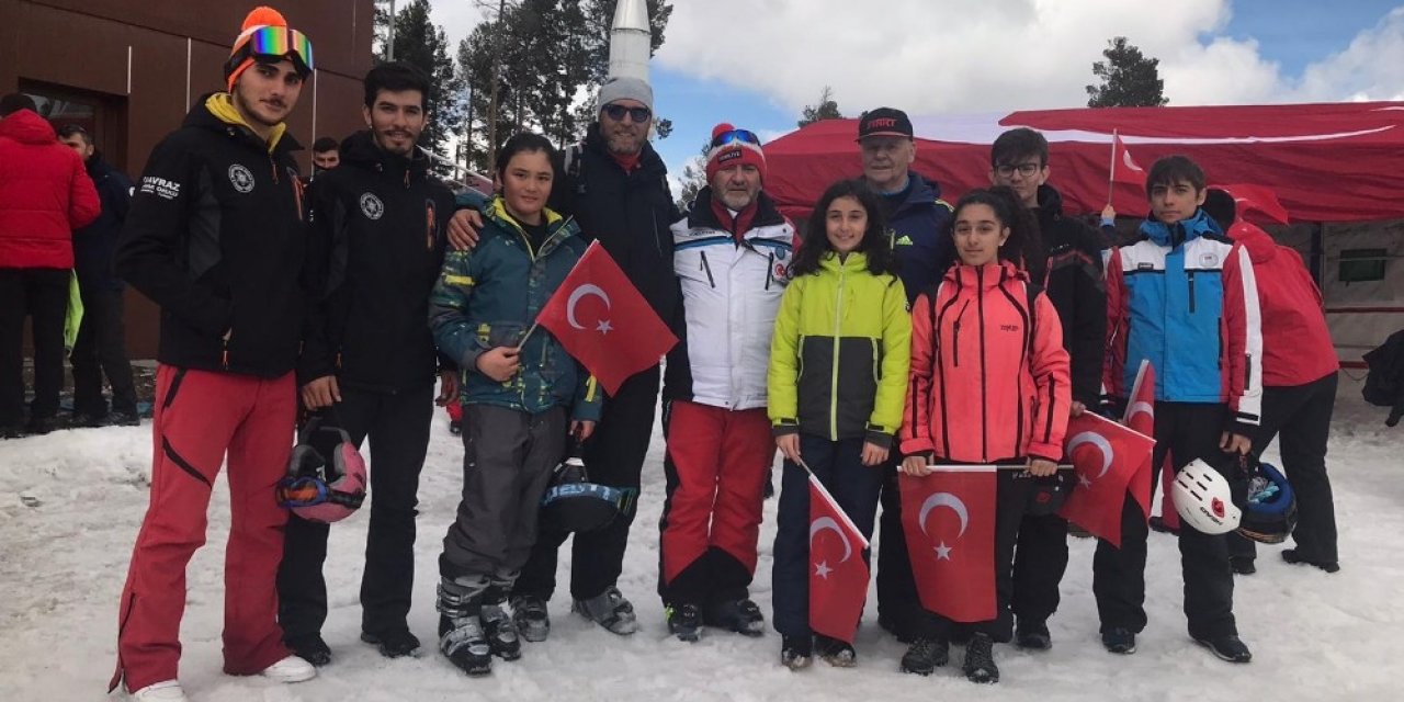 Isparta Davraz Kayak Kızak Takımından Türkiye dereceleri