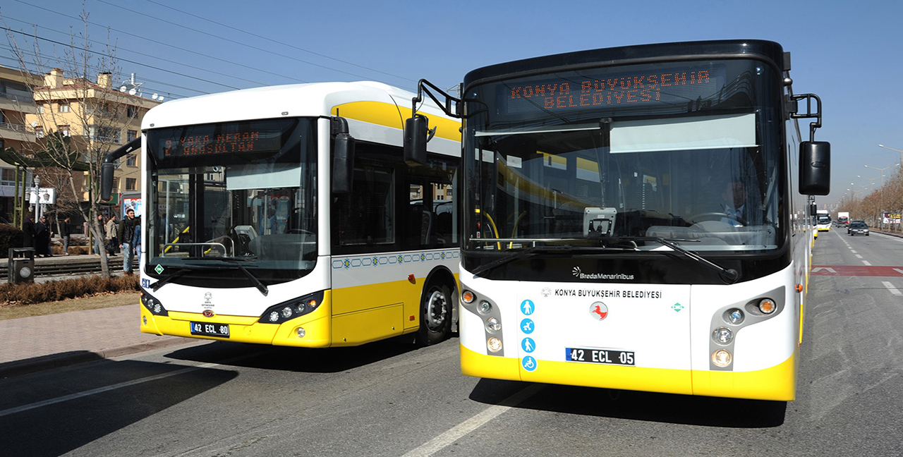 Konya'da sağlık çalışanları toplu taşımadan ücretsiz faydalanacak