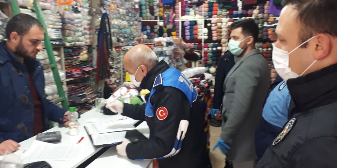 Suşehri'nde Kovid-19 tedbirleri