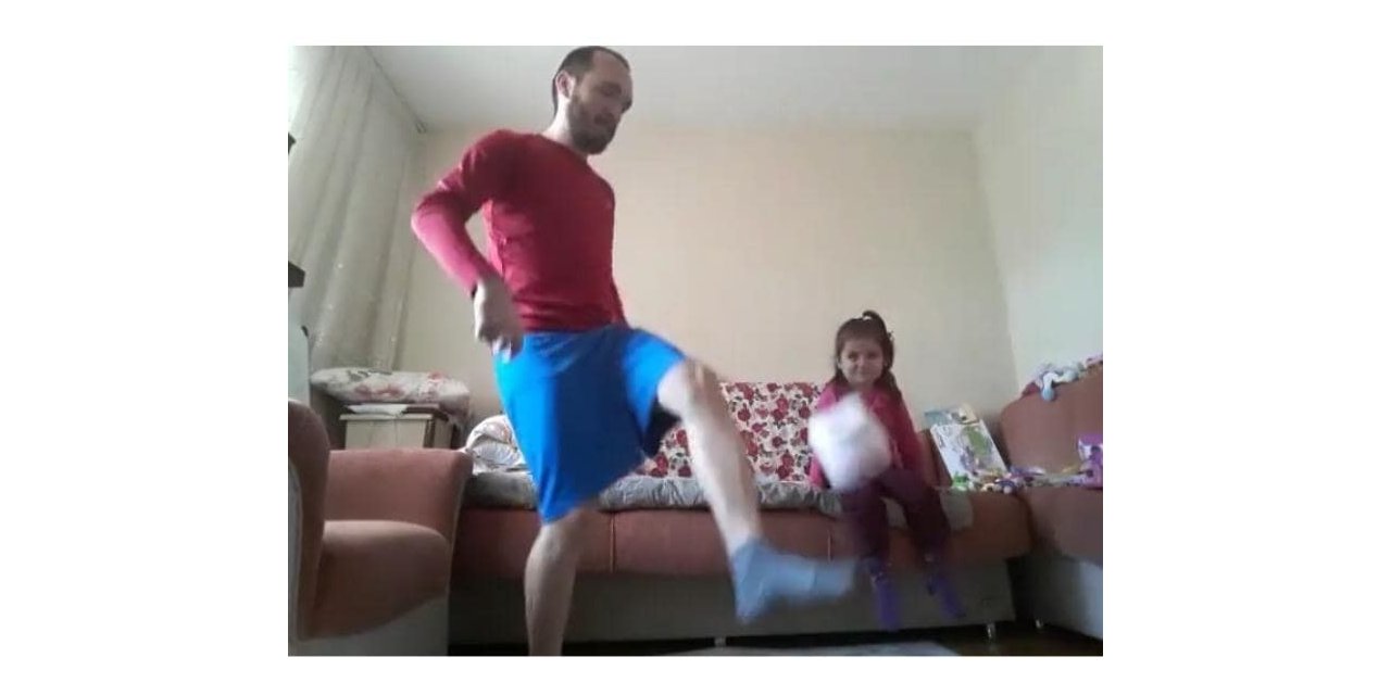 Zonguldaklı sporcular ’evde kal’ akımına destek verdi