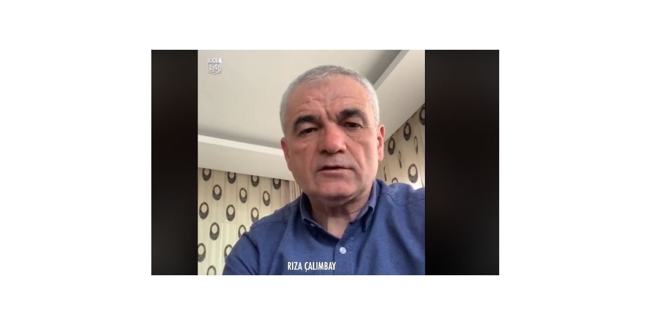 Rıza Çalımbay ve futbolculardan “evde kal” çağrısı