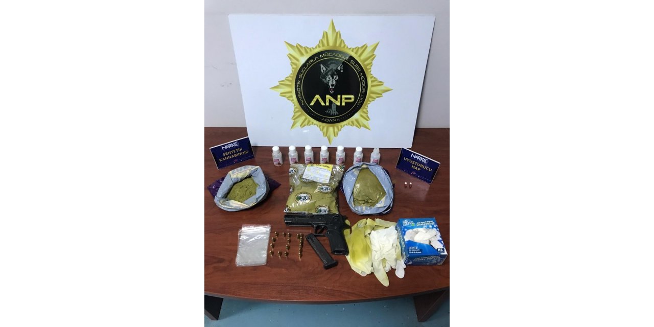 Adana’da uyuşturucu operasyonu