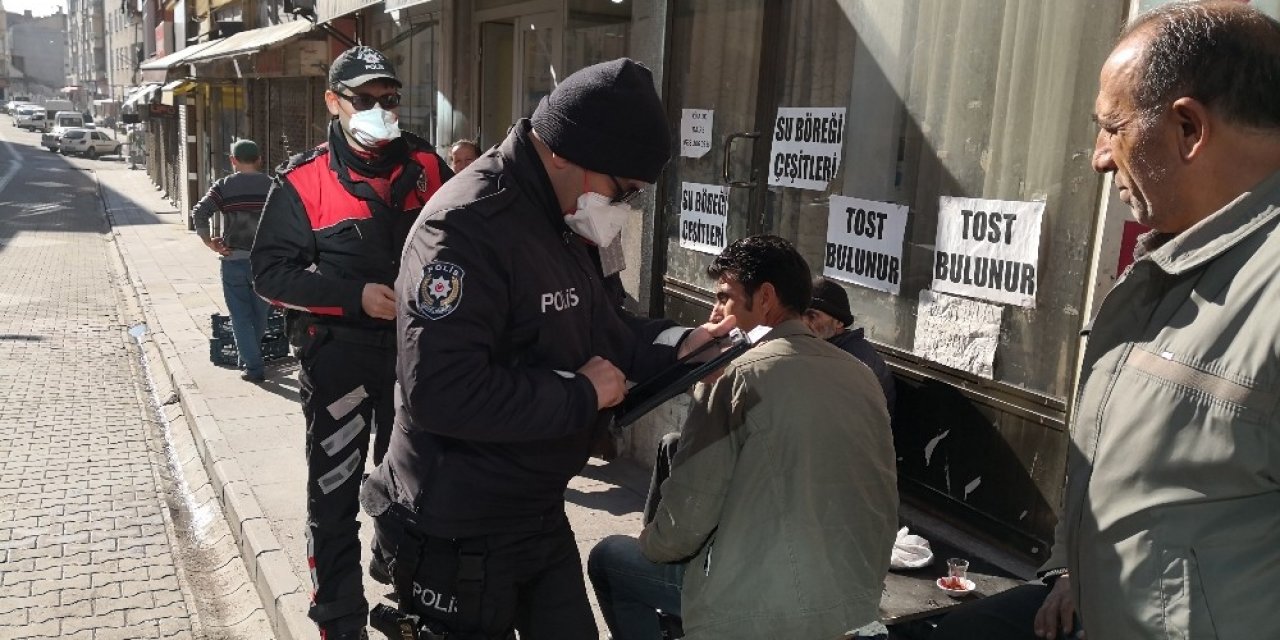 Aksaray emniyeti korona virüse karşı etkin bir mücadele yürütüyor