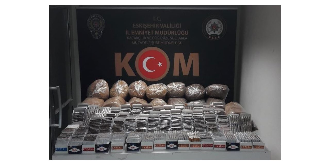 Eskişehir'de kaçakçılık operasyonunda 4 şüpheli yakalandı
