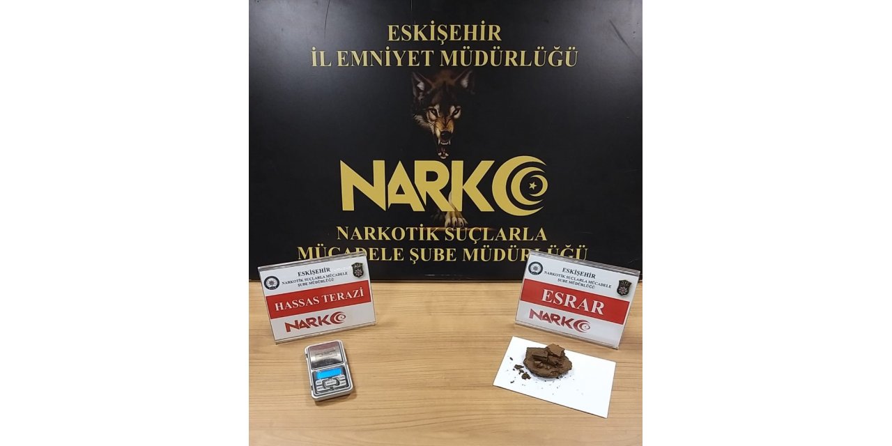 Eskişehir’de uyuşturucu operasyonu