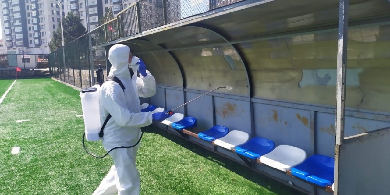 Tüm tesisler ilaçlandı