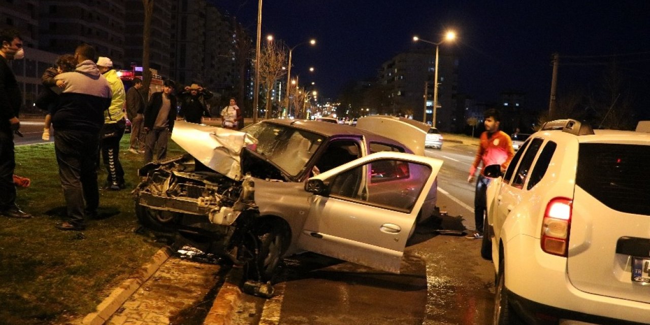 Kahramanmaraş’ta trafik kazası: 1 ağır 4 yaralı