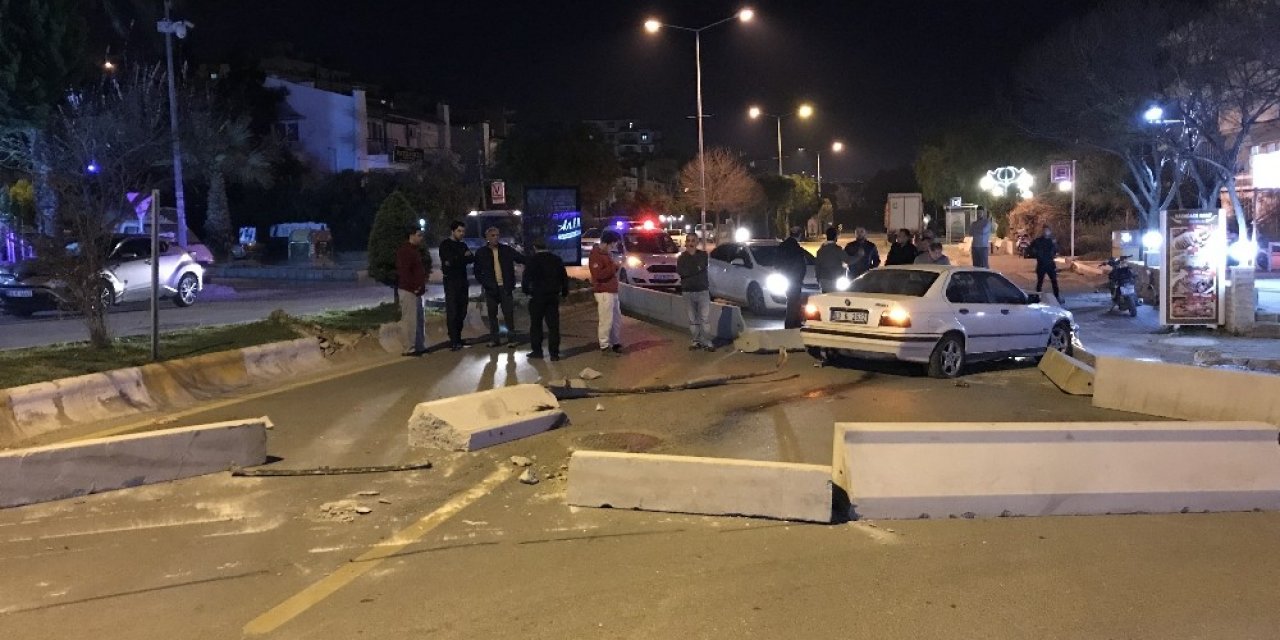 Kuşadası’nda tek yön uygulamasında ilk kaza
