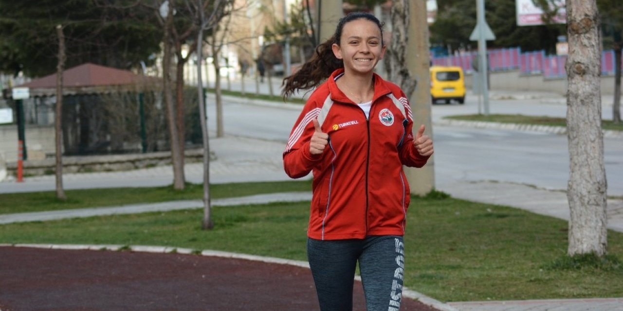 Rüzgarın kızının hedefi olimpiyatlar