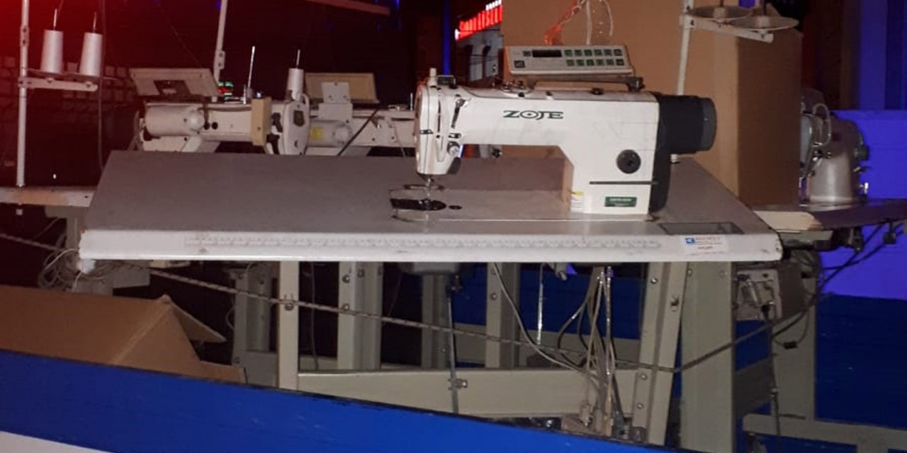 Başkentte "kaçak maske" üretimi yapan iş yeri mühürlendi