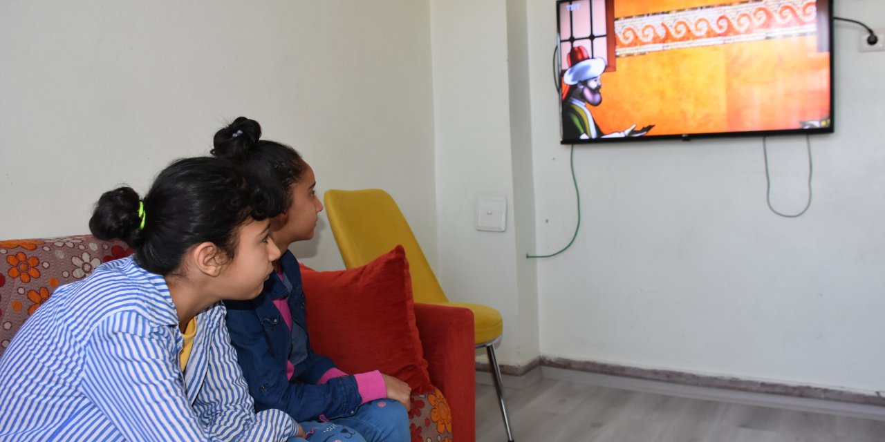 Güneydoğu'da da çocuklar "uzaktan eğitim"e başladı