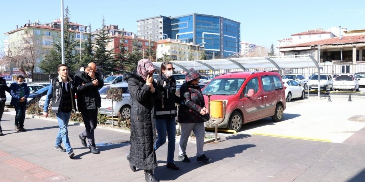 ‘Sülük’ operasyonu zanlıları adliyeye sevk edildi