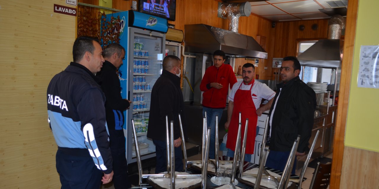 Bünyan'da lokanta ve pastaneler denetlendi