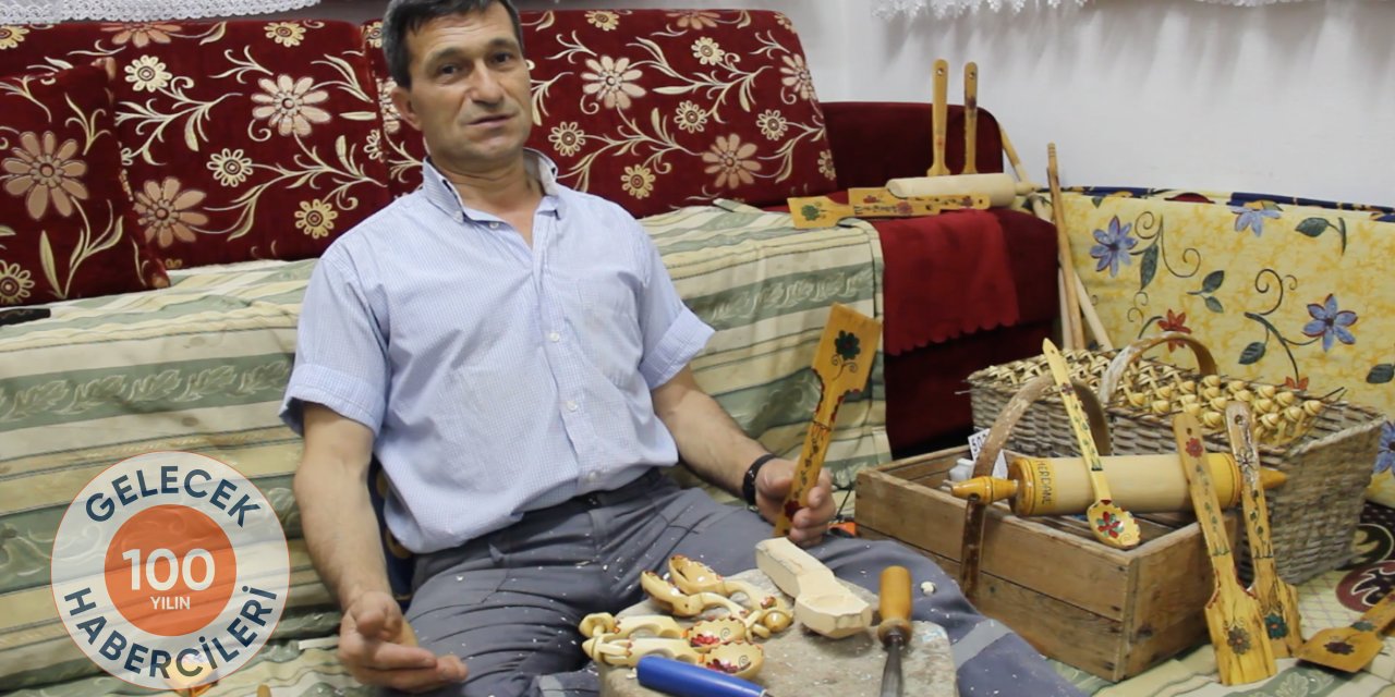 Elinin değdiği taşlar sanat eserine dönüşüyor