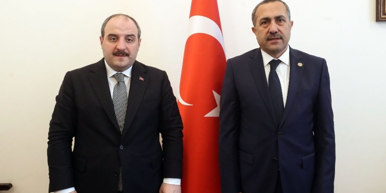Milletvekili Arvas, Sanayi ve Teknoloji Bakanı ile Van’ı görüştü