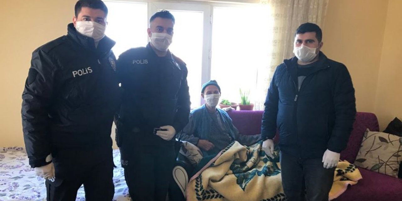 Tomarza'da "Vefa Sosyal Destek Grubu"ndan yaşlılara yardım