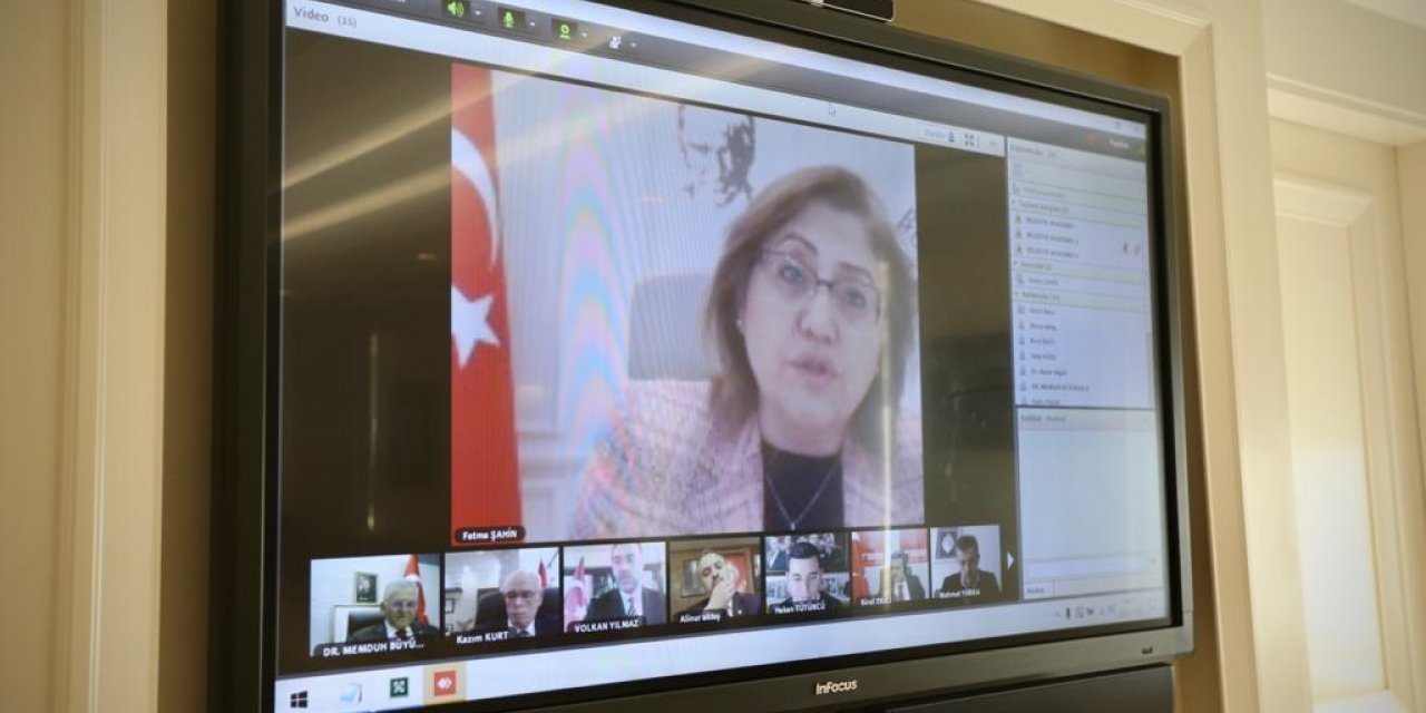 Türkiye Belediyeler Birliği Encümen Toplantısı telekonferansla gerçekleştirildi