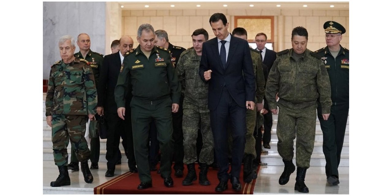 Rusya Savunma Bakanı Şoygu, Suriye’de Esad ile görüştü