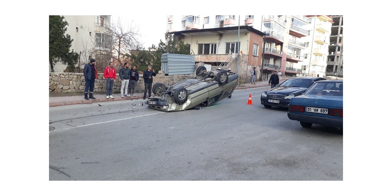 Otomobil takla attı: 1 yaralı