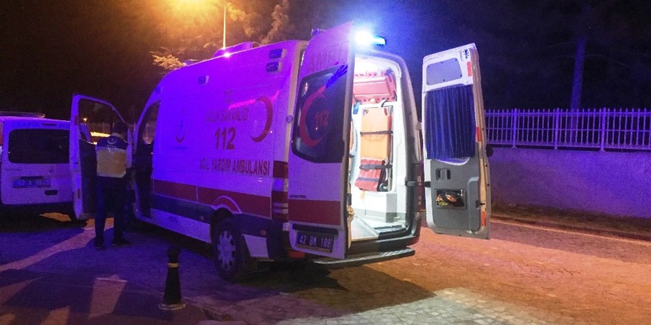 Konya’da trafik kazası: 1 yaralı