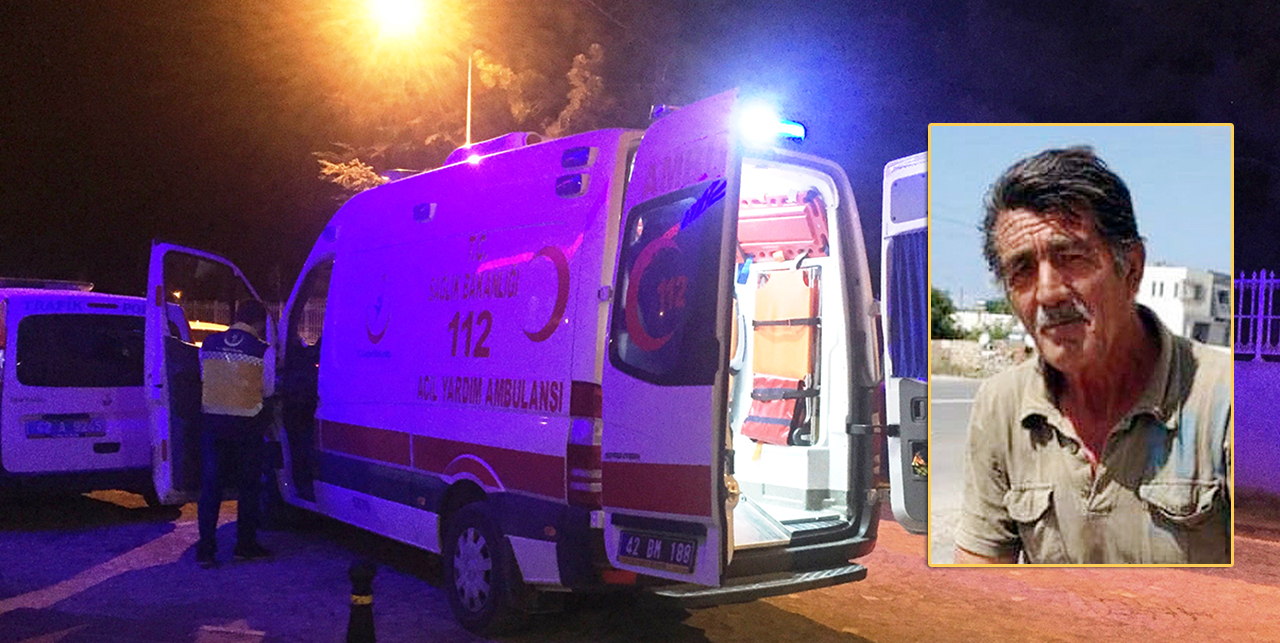 Konya'da otomobilin çarptığı yaya hayatını kaybetti