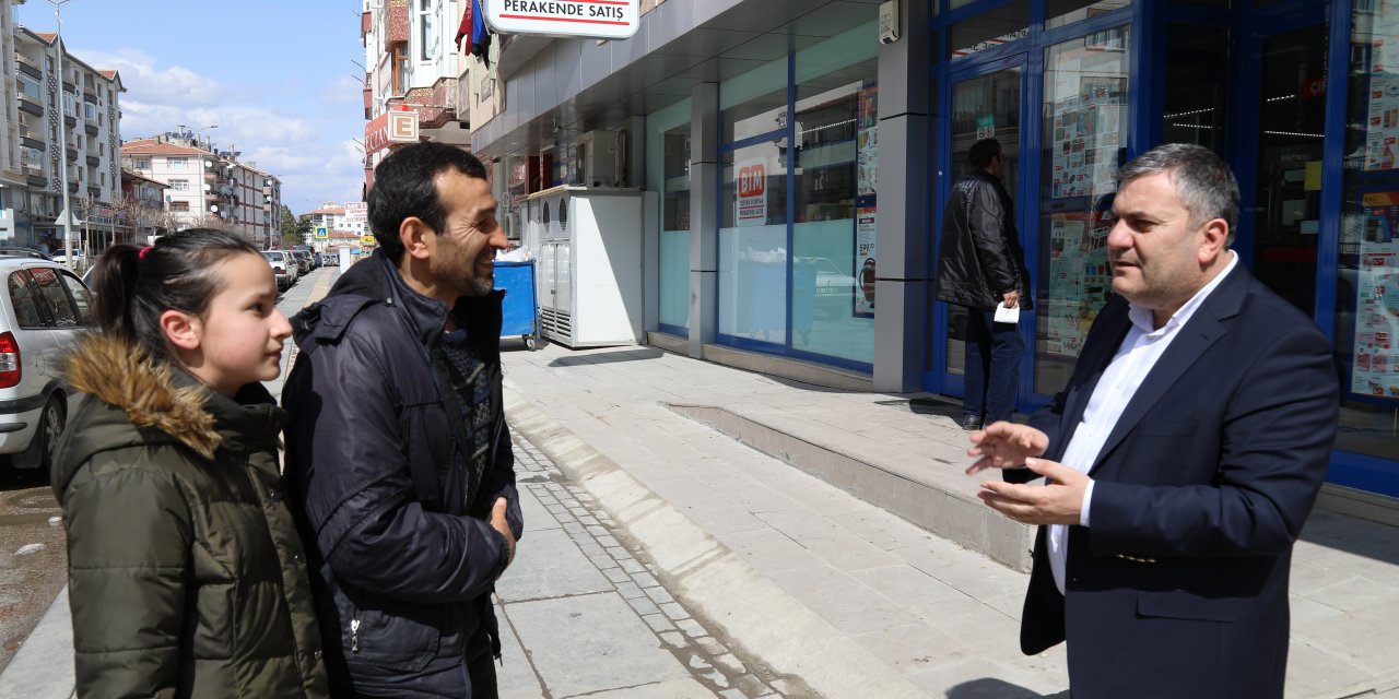 Çubuk ve Gölbaşı'nda 65 yaş ve üstü vatandaşların ihtiyaçları karşılanıyor