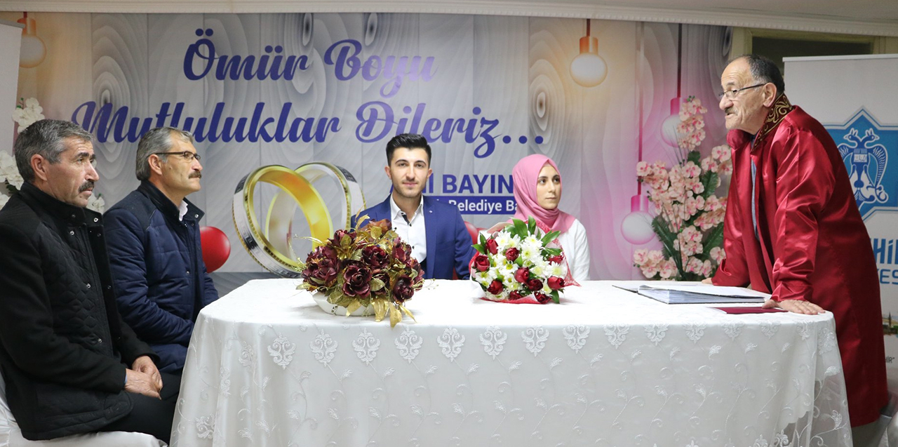 Nikah işlemlerinde koronavirüs tedbiri