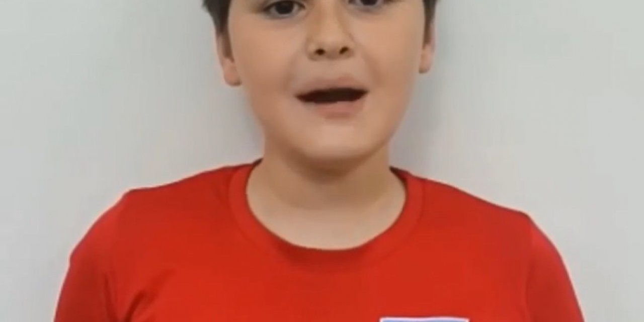 Minik futbolculardan ’Evde Kal’ çağrısı