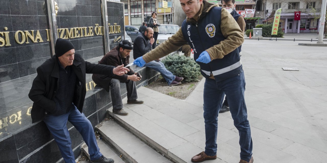 Kahramankazan'da koronavirüs tedbirleri