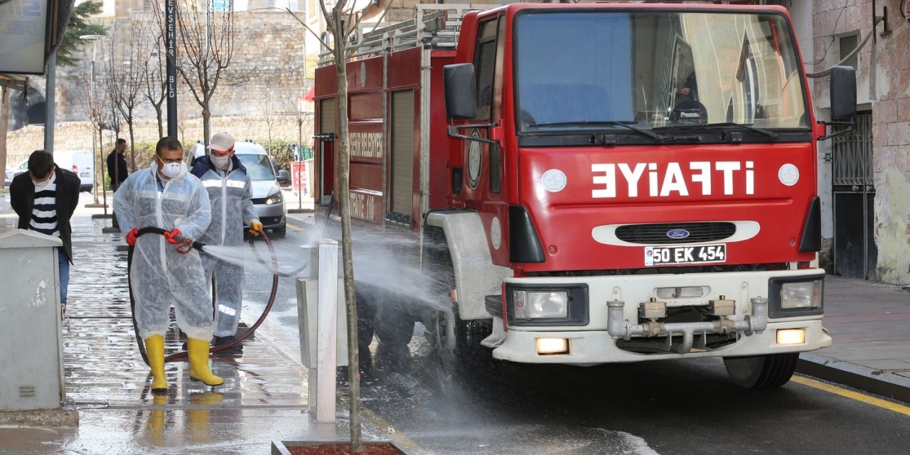 Nevşehir'de koronavirüs tedbirleri