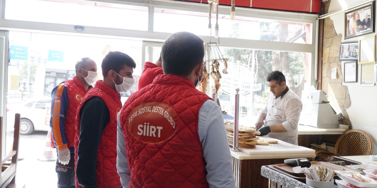 Siirt'te 67 yaşındaki vatandaşın büryan talebi karşılandı