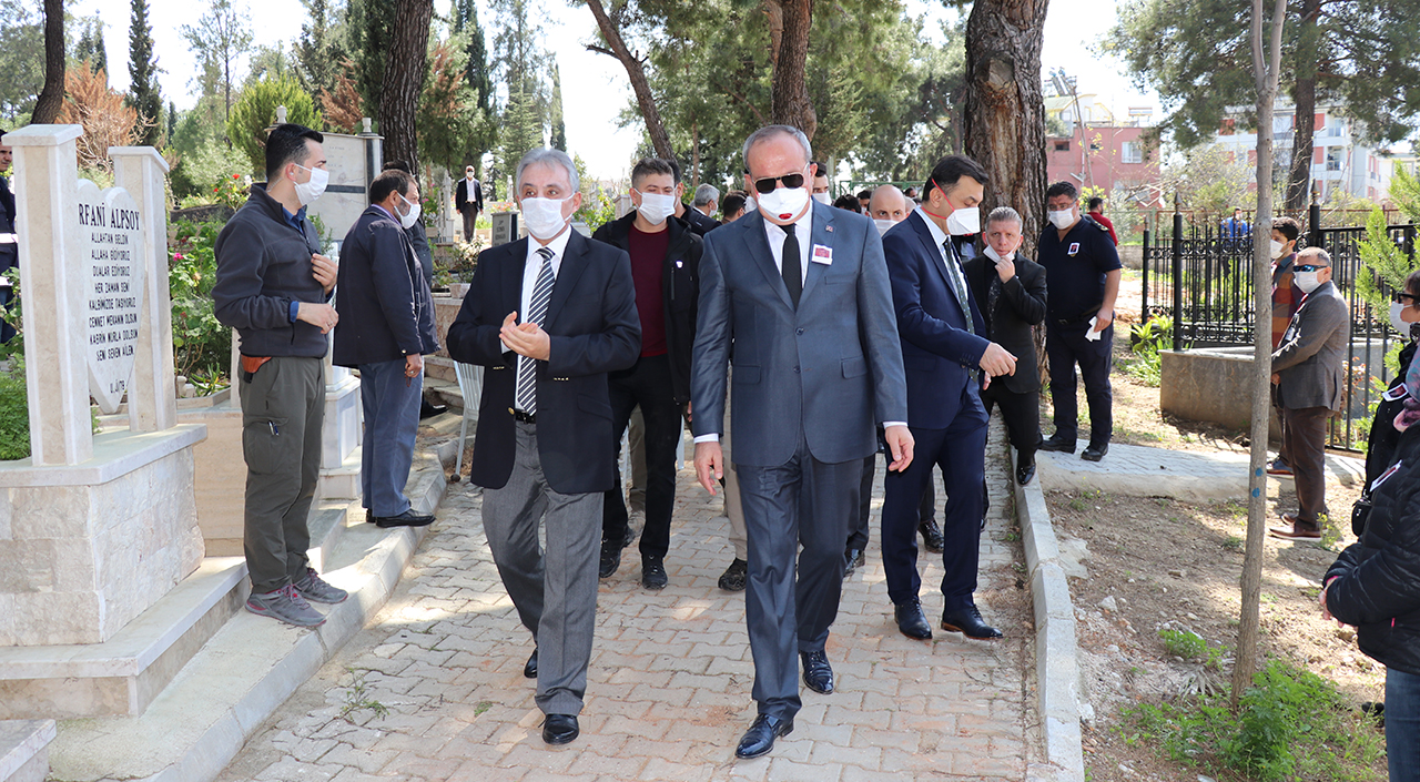 Konya Emniyet Müdürü Aydın'ın babası toprağa verildi