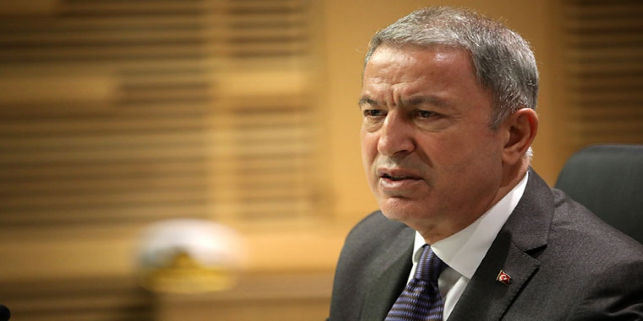 Milli Savunma Bakanı Akar, Haftanin'de şehit düşen askerler için başsağlığı mesajı