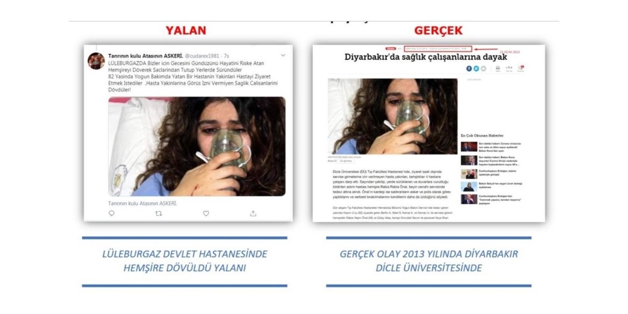 Valilik, Lüleburgaz’da hemşireye şiddet paylaşımlarını yalanladı