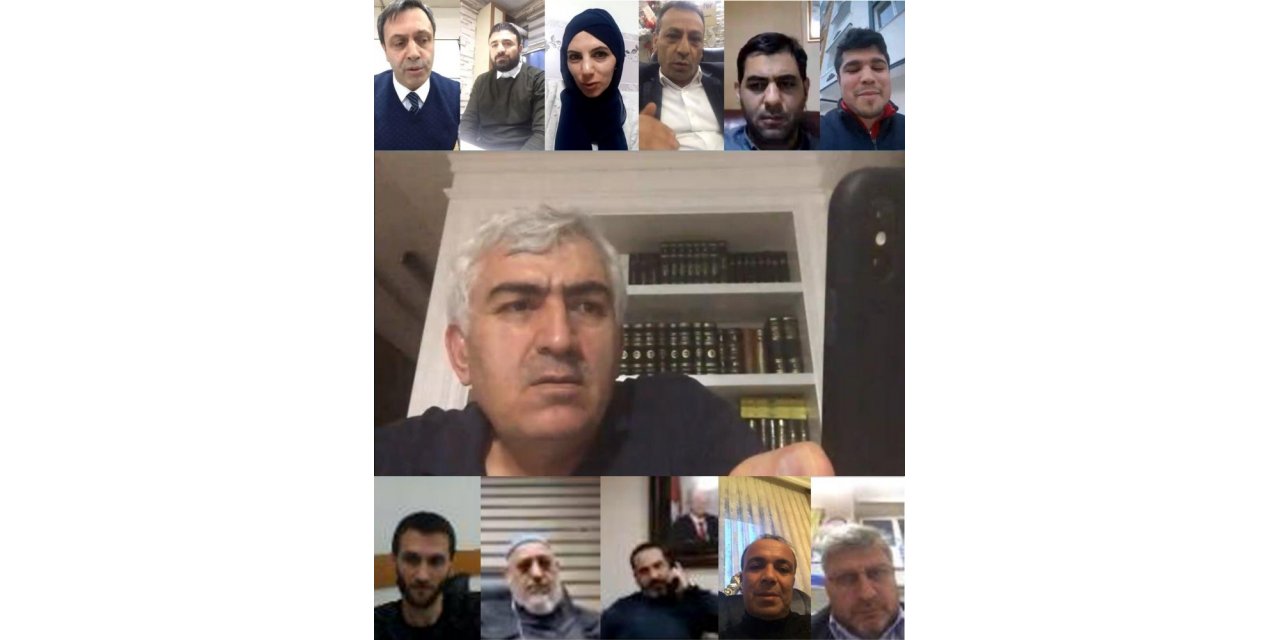 Ak Parti İl Yönetimi telekonferansla toplandı