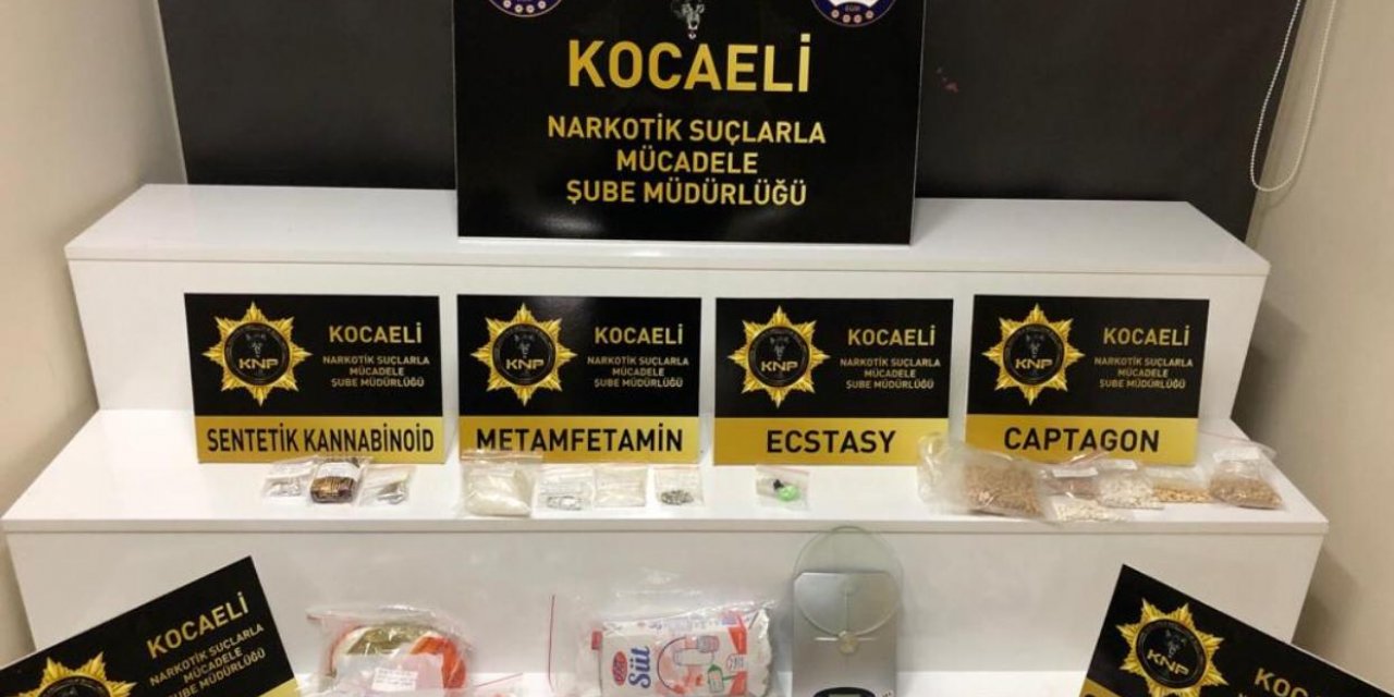 Kocaeli'de düzenlenen uyuşturucu operasyonunda 9 şüpheli yakalandı