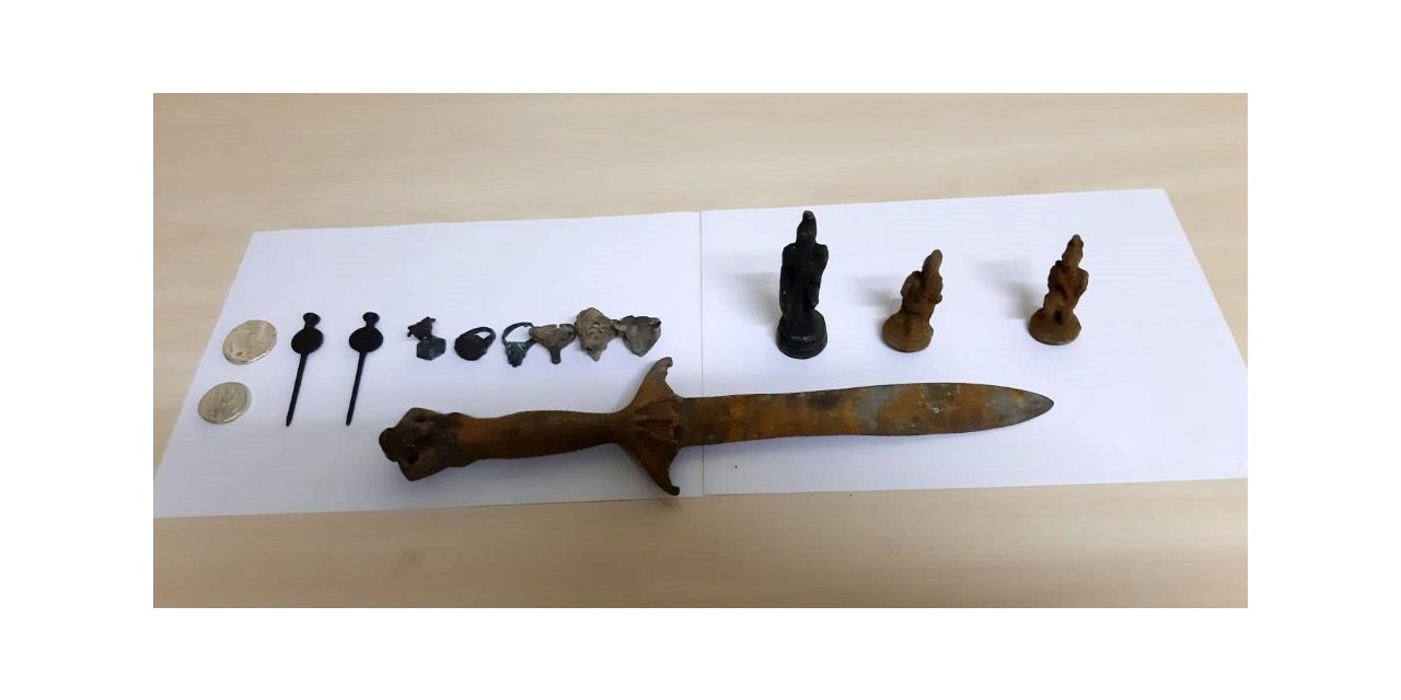 Kahramanmaraş’ta tarihi eser kaçakçılığı operasyonu: 2 gözaltı