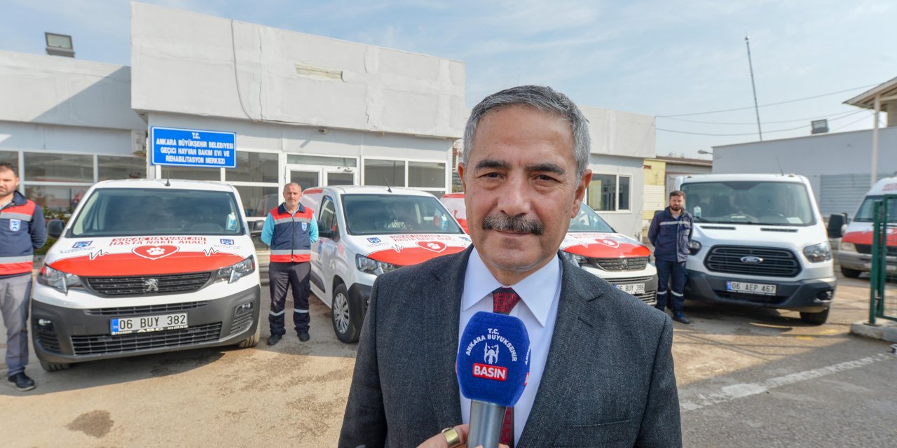 Ankara Büyükşehir Belediyesi sokak hayvanları için 4 araç satın aldı